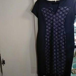 Connected Apparel short sleeve dress nwt
